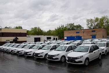 Новые машины получили еще 22 больницы области